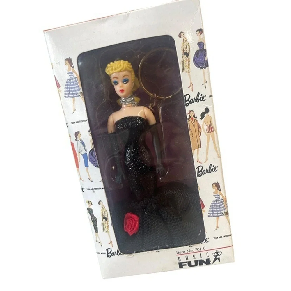 Vintage Barbie Keychains Solo in the Spotlight 1960 Basic Fun Inc. Blonde